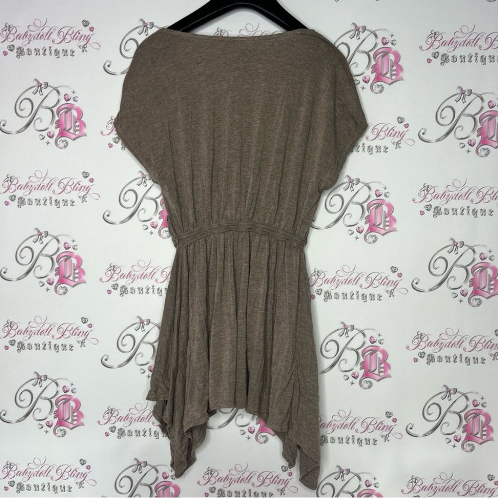 Max studio top fairy whimsical bottom flowy floral cinches at the waist stretch - Picture 3 of 11